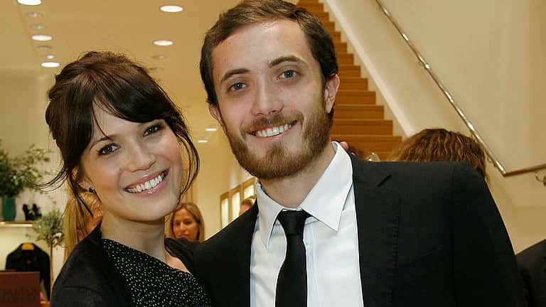 Mandy Moore and brother Kyle Moore attend Tod's & Vogue Host A Tea