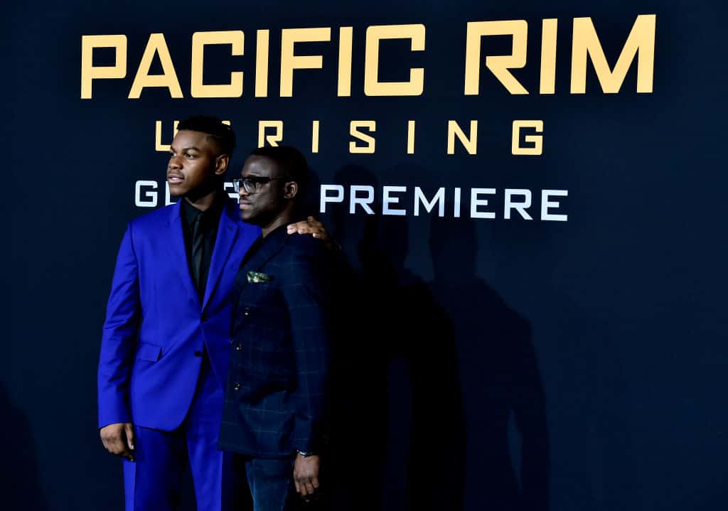 John Boyega and Femi Oguns attends Universal's