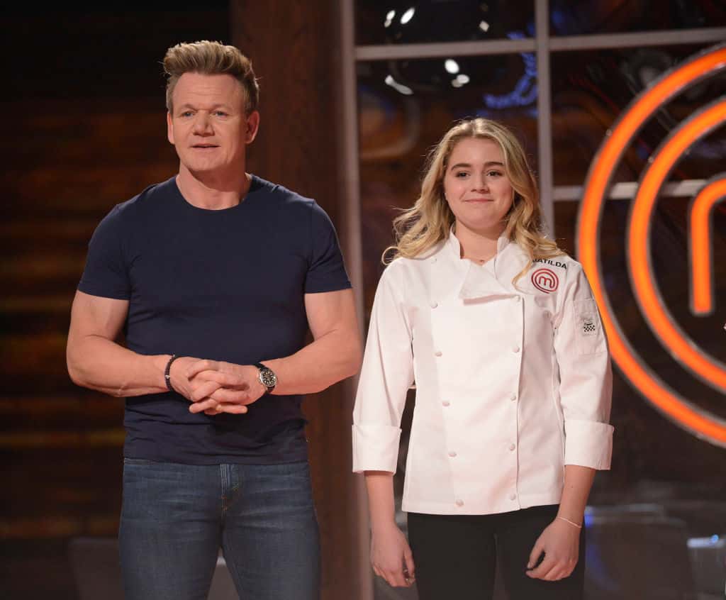 Gordon Ramsey with his daughter Matilda