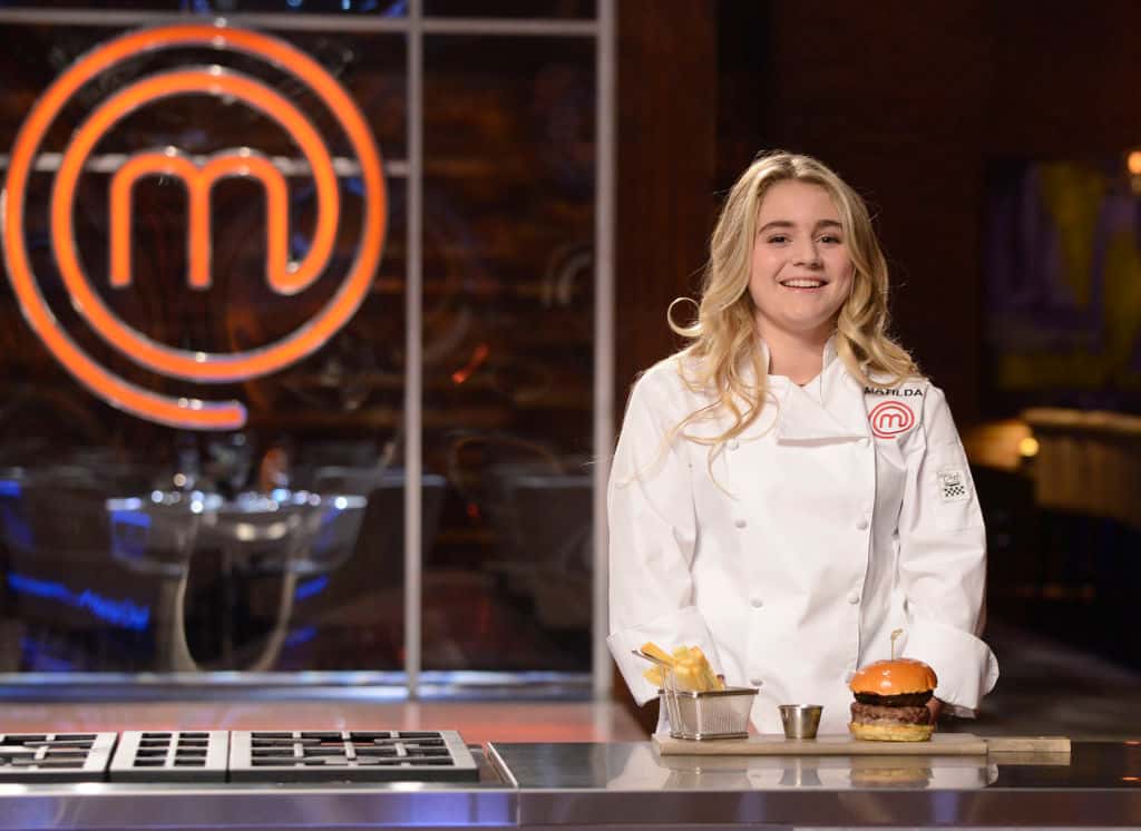 Matilda Ramsey in a uniform