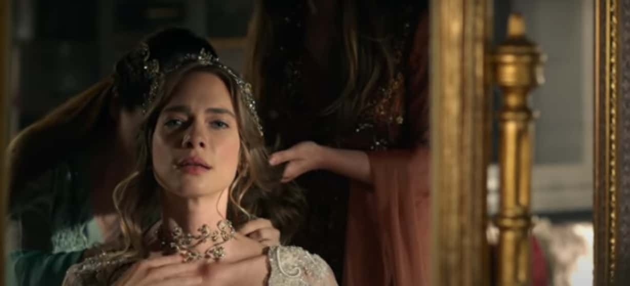 A screenshot of the TV Show Magnificent Century: Kosem