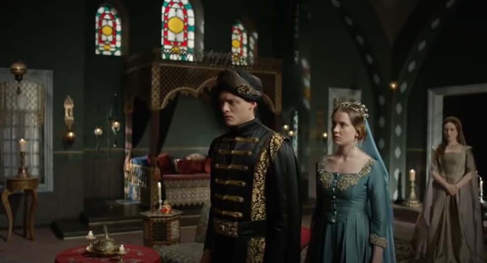 A screenshot of the TV Show Magnificent Century: Kosem
