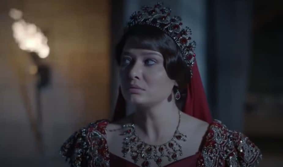 A screenshot of the TV Show Magnificent Century: Kosem