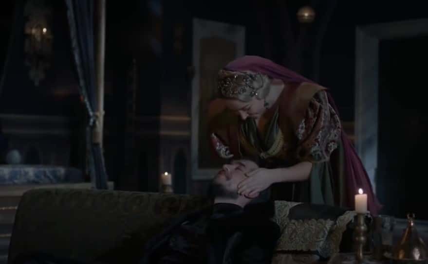 A screenshot of the TV Show Magnificent Century: Kosem