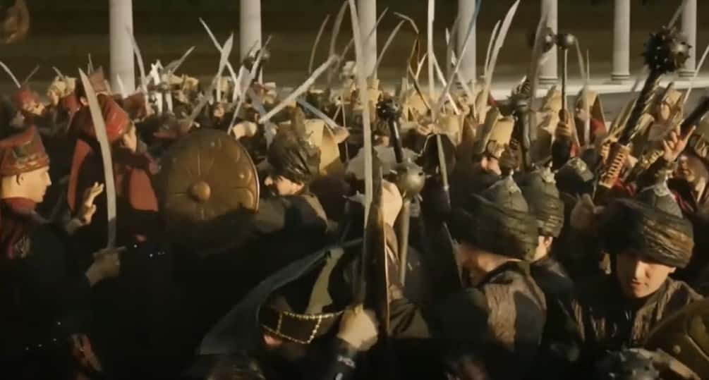 A screenshot of the TV Show Magnificent Century: Kosem