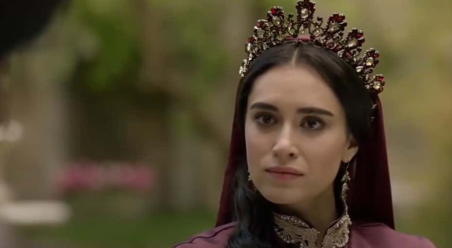 A screenshot of the TV Show Magnificent Century: Kosem