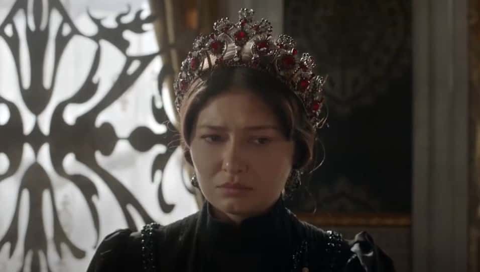 A screenshot of the TV Show Magnificent Century: Kosem