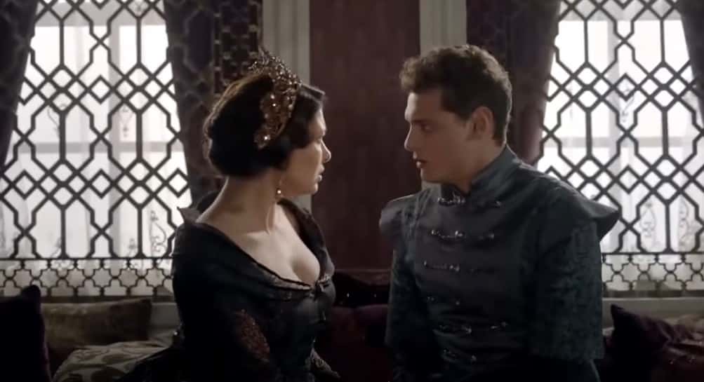 A screenshot of the TV Show Magnificent Century: Kosem