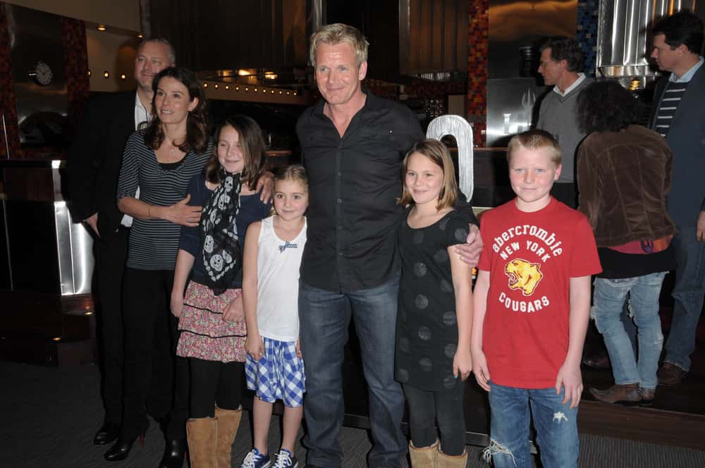 Gordon Ramsey and his family