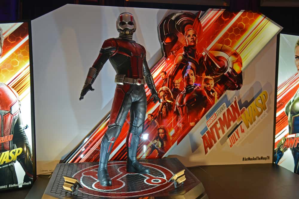 Photo of Human Size Model Ant Man at The Standee