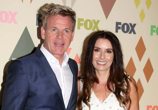Gordon Ramsey with his wife
