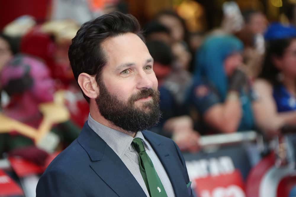 Paul Rudd attends the European film premiere of 'Captain America: Civil War'