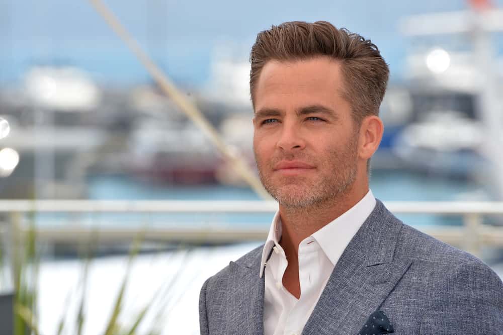 Actor Chris Pine at the photocall for 