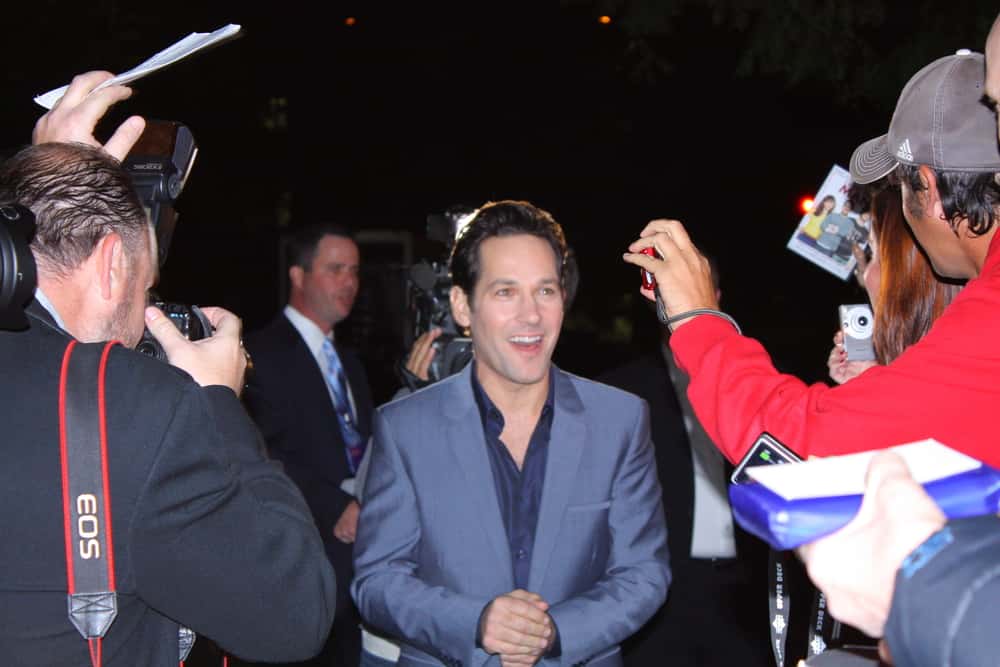 Paul Rudd at premiere of the movie "How Do you Know"