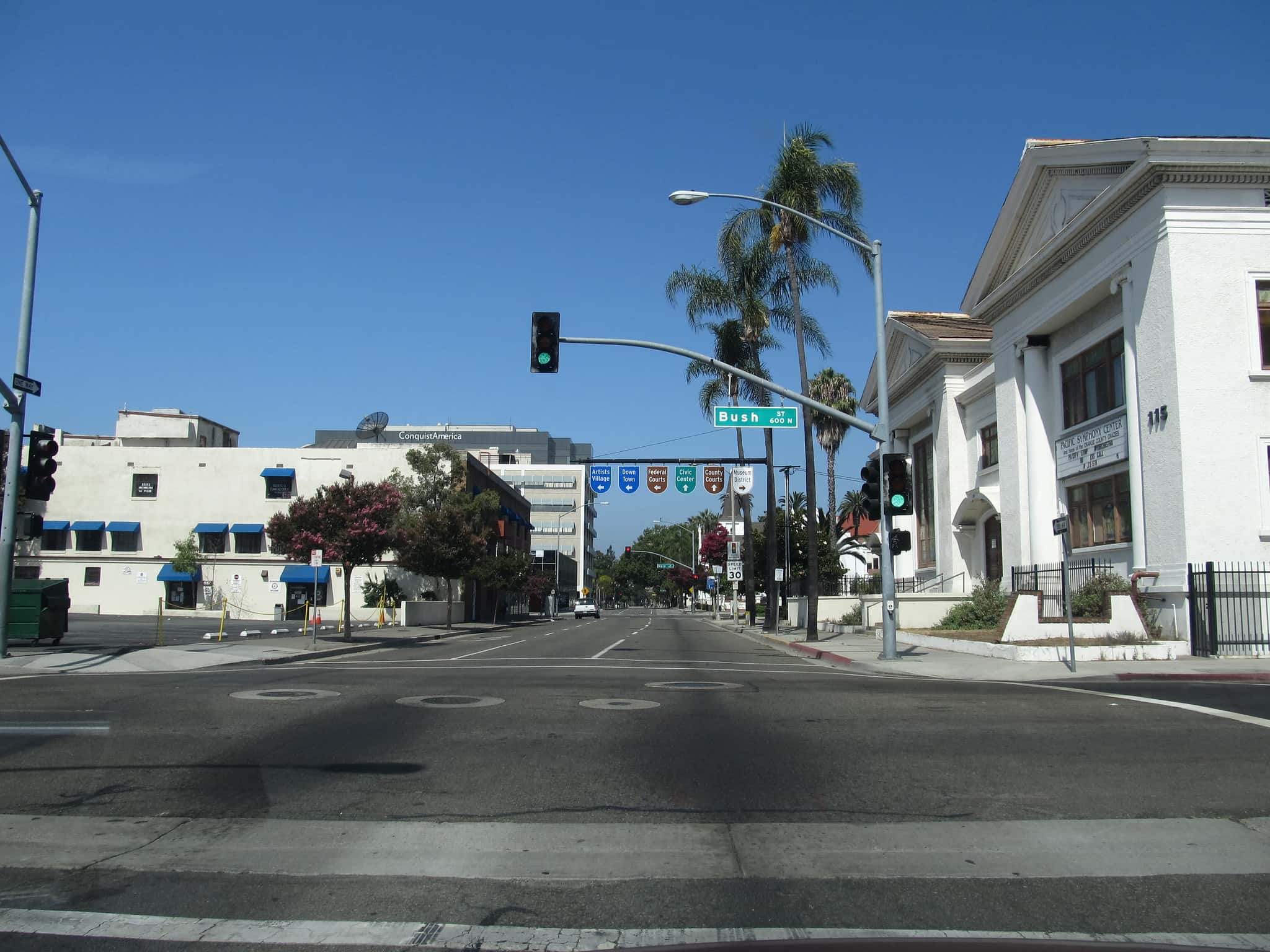Photo of Downtown Santa Ana, California it is located in Southern California