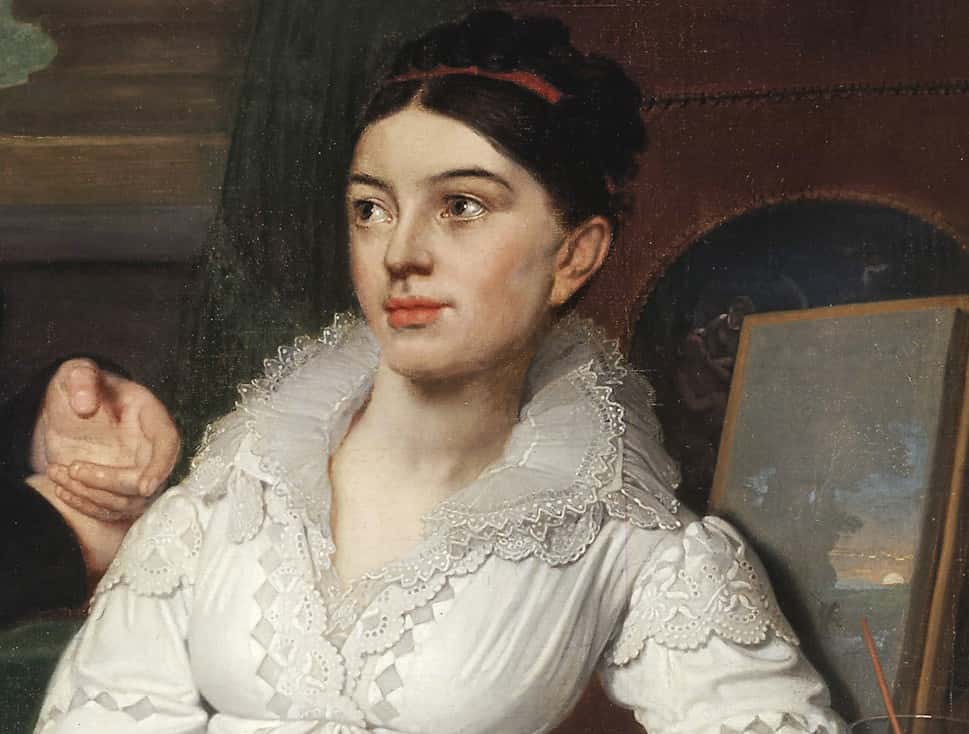 Esperanza de Sarachaga in white 