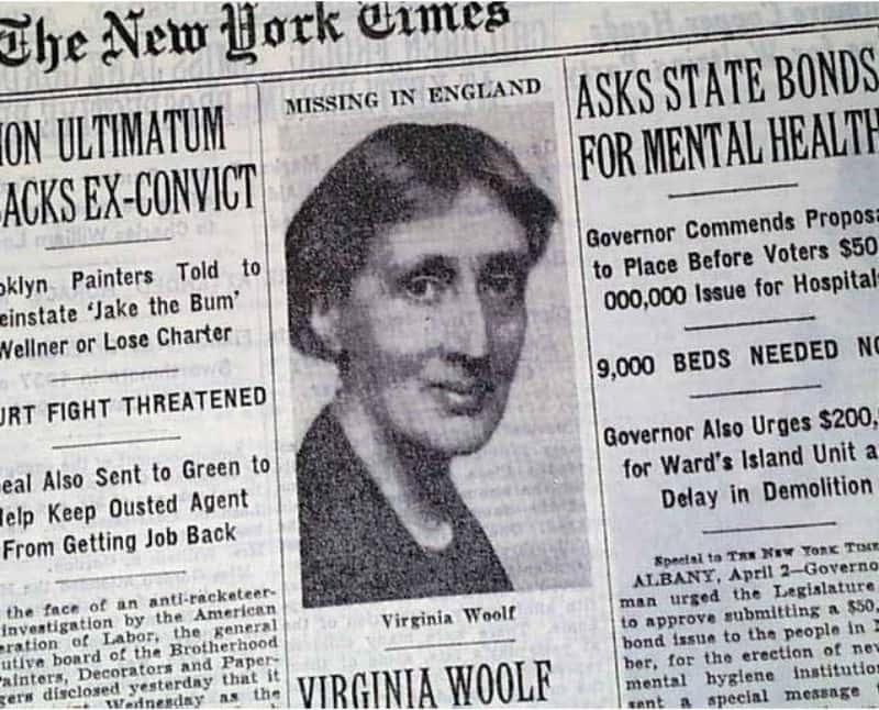 Virginia Woolf facts