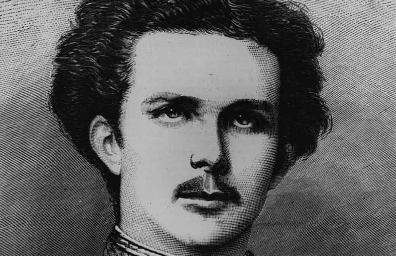 Ludwig of Bavaria pencil portrait