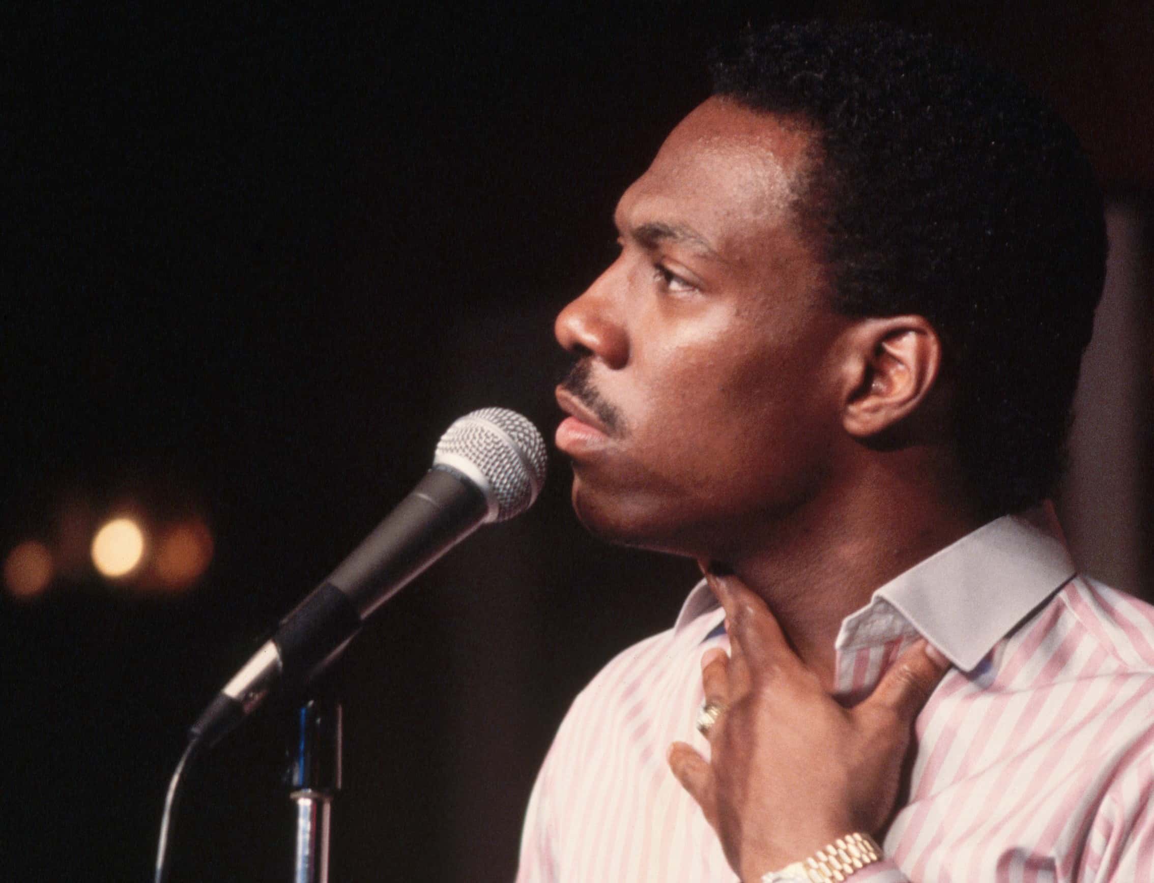 Portrait Photo of American actor, comedian, and singer Eddie Murphy