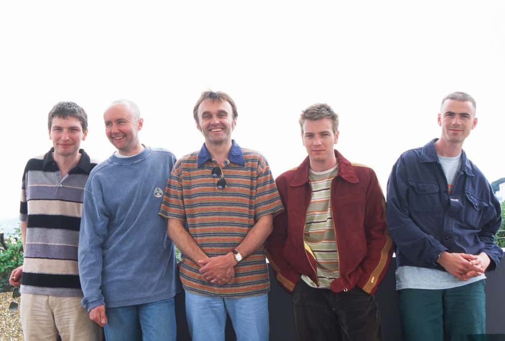 "Trainspotting" Photocall during the 49th Annual Cannes Film Festival on May 13, 1996 in Cannes, France.