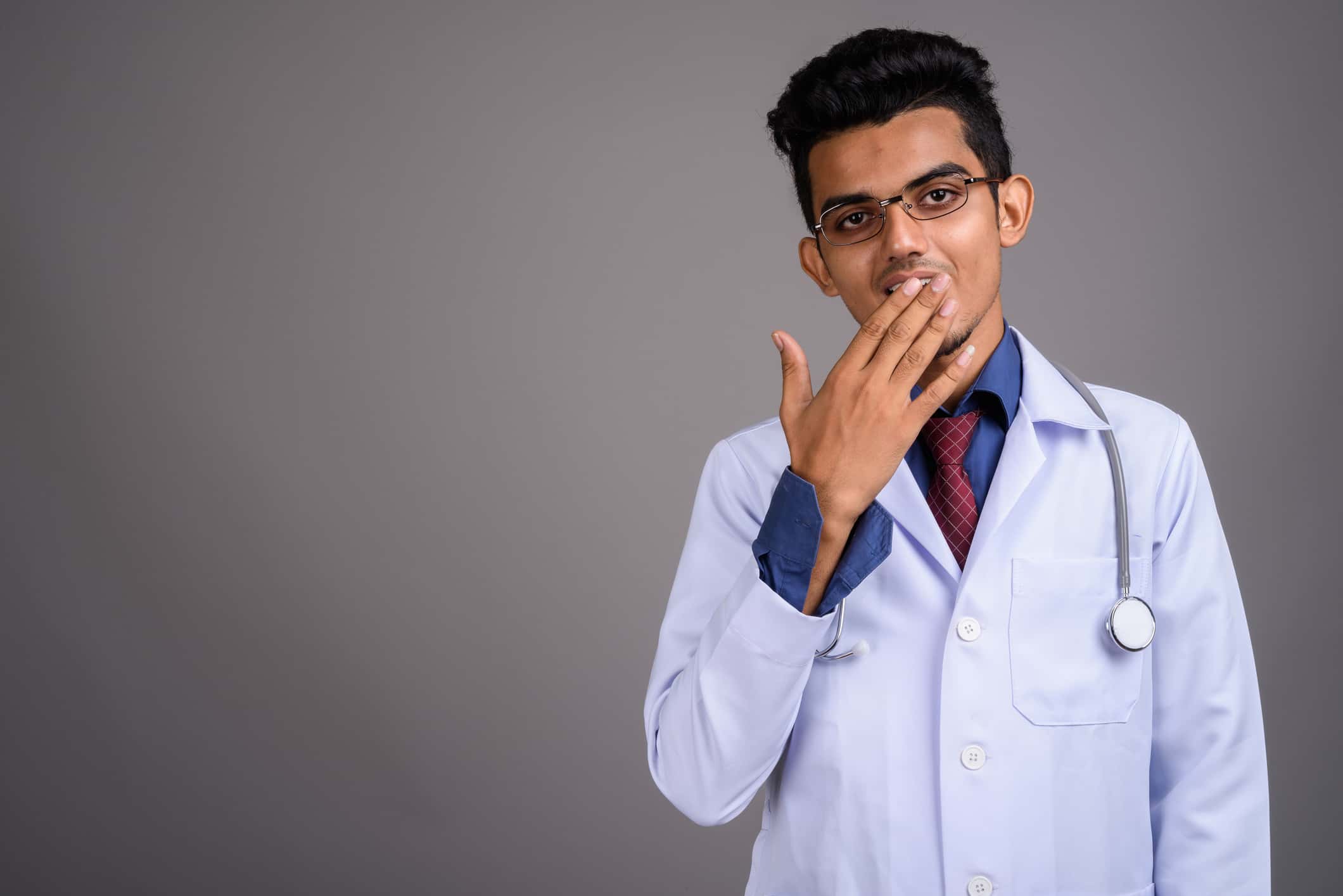 Portrait of Indian doctor