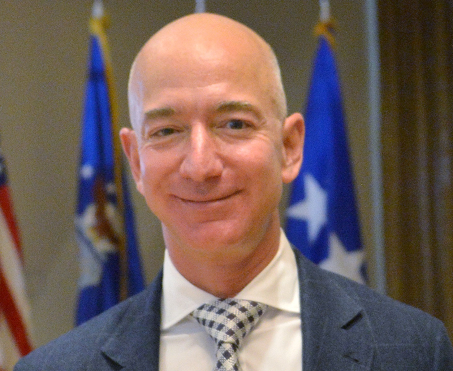 Jeff Bezos, founder of private space company Blue Origin and the Amazon.com