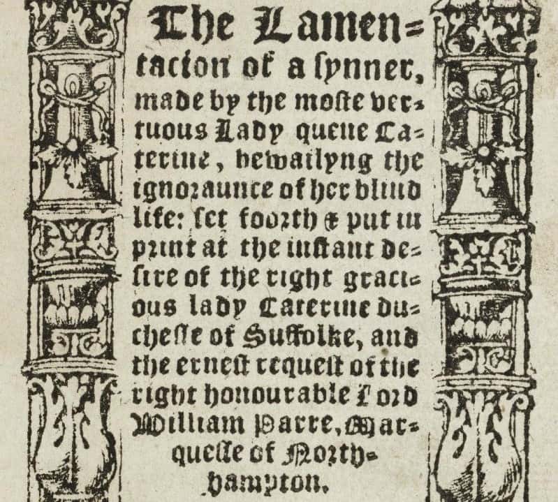 Catherine Parr Facts