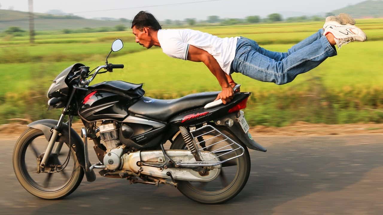 Motorbike Yoga