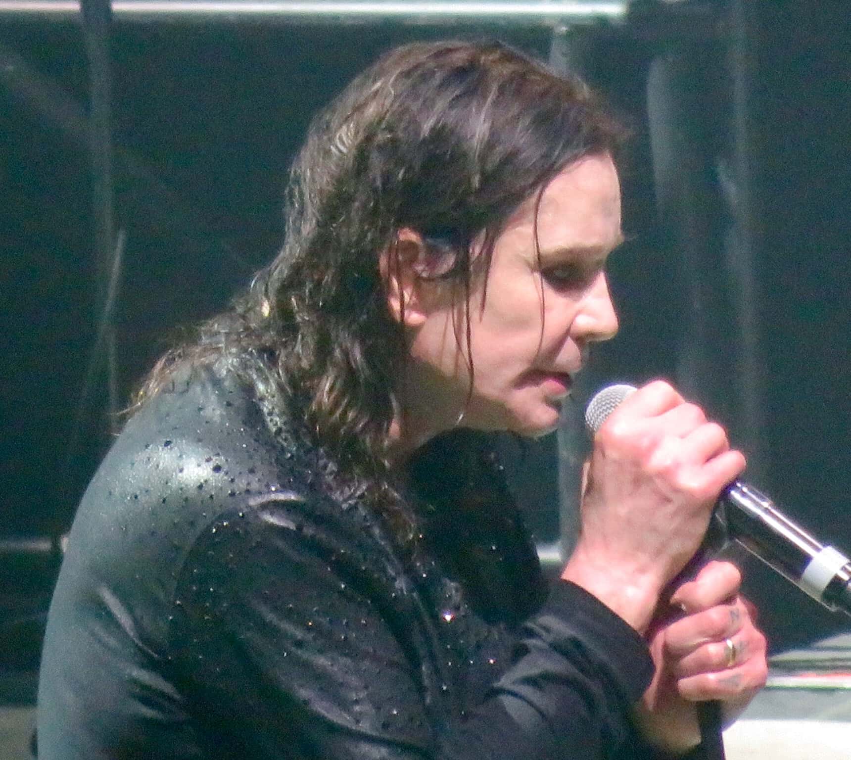 Ozzy Osbourne singing
