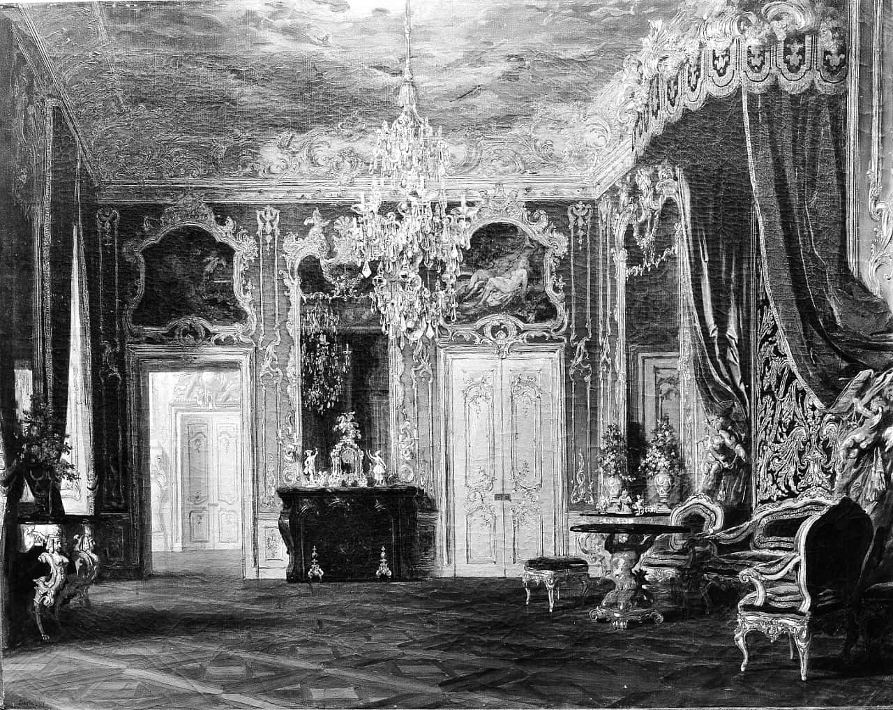 Room for King Ludwig II (1854–1886) of Bavaria