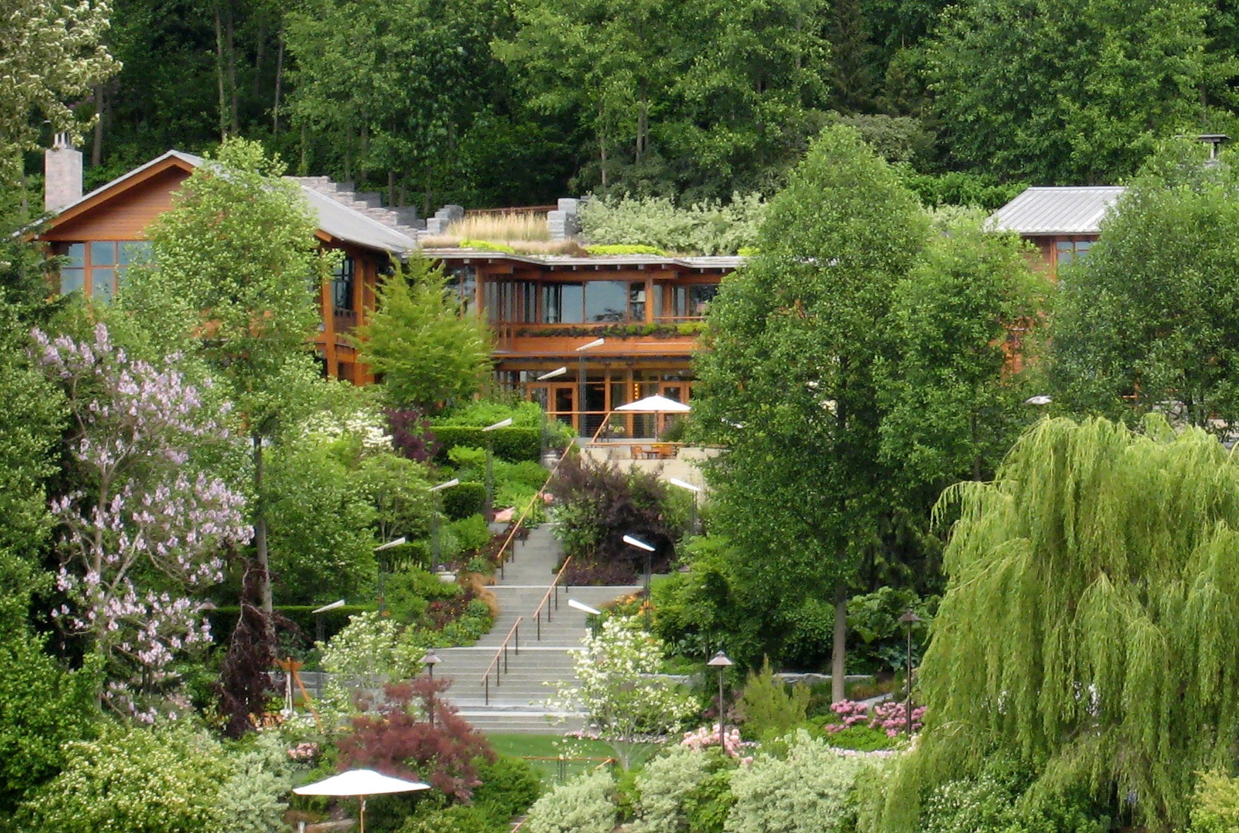 Home of Bill Gates on Lake Washington