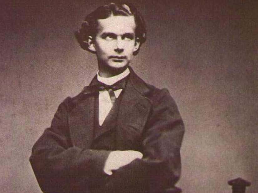 Ludwig II of Bavaria in suit 
