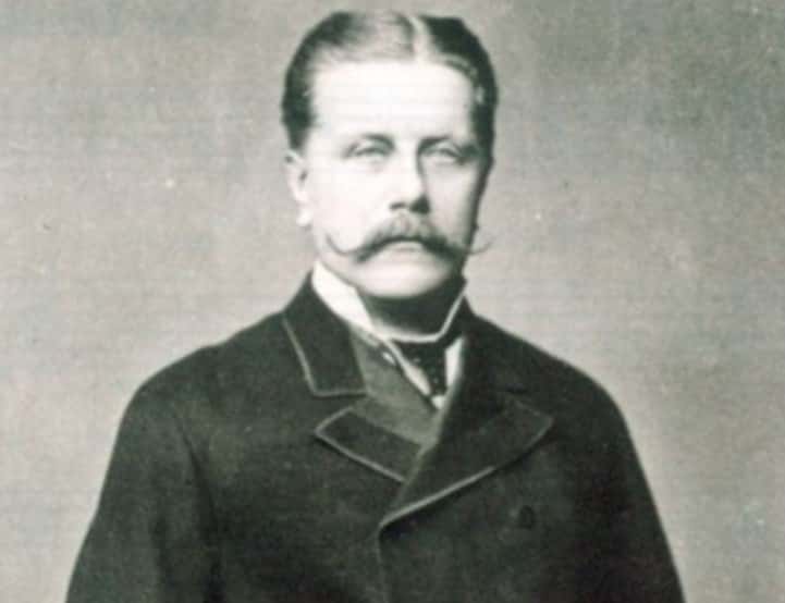 Maximilian Karl Theodor von Holnstein in suit 