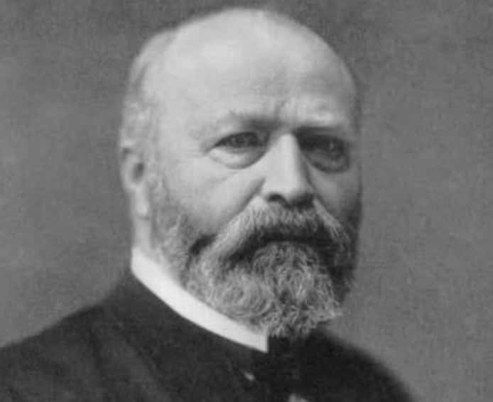 Bernhard von Gudden in suit 