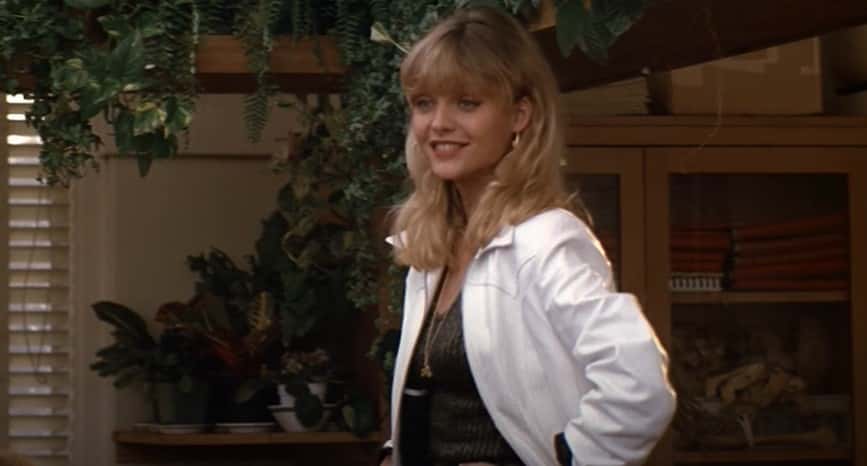 A visually captivating still taken from a pivotal moment in the film Grease 2 (1982)