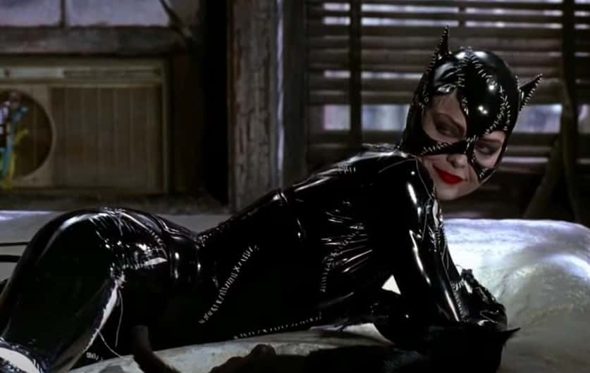 A visually captivating still taken from a pivotal moment in the film Batman Returns (1992)