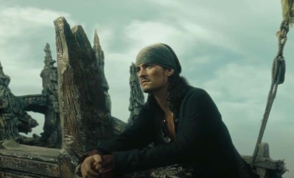 A screenshot of the movie Pirates of the Caribbean: At World's End