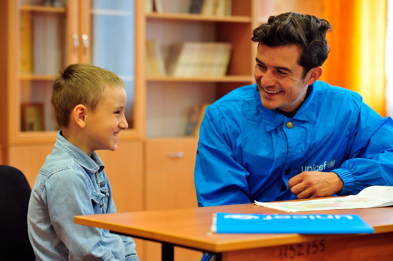 UNICEF Goodwill Ambassador Orlando Bloom