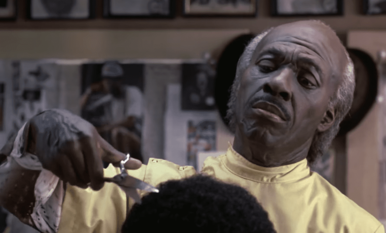 A visually captivating still taken from a pivotal moment in the film Coming to America (1988)