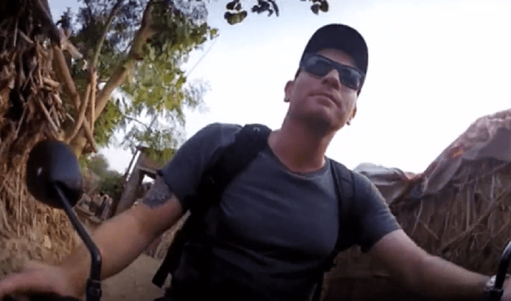 A visually captivating still taken from a pivotal moment in the television Ewan McGregor: Cold Chain Mission (2012)