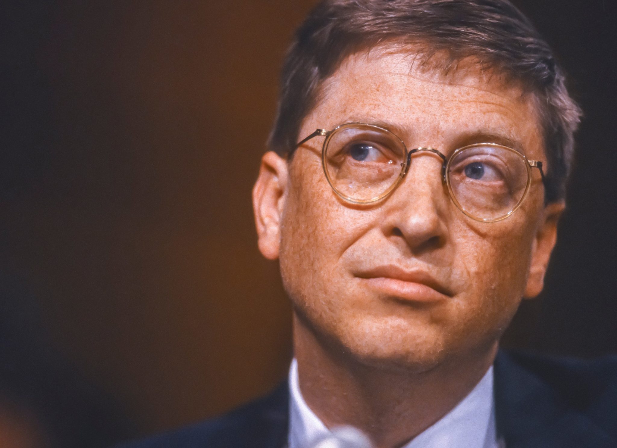 Bill Gates, CEO Microsoft, testifies before Congress.