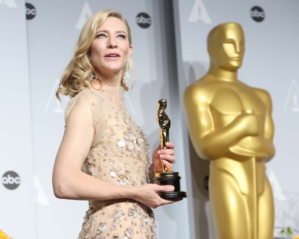 Portrait Photo of Cate Blanchett at the 86th Academy Awards