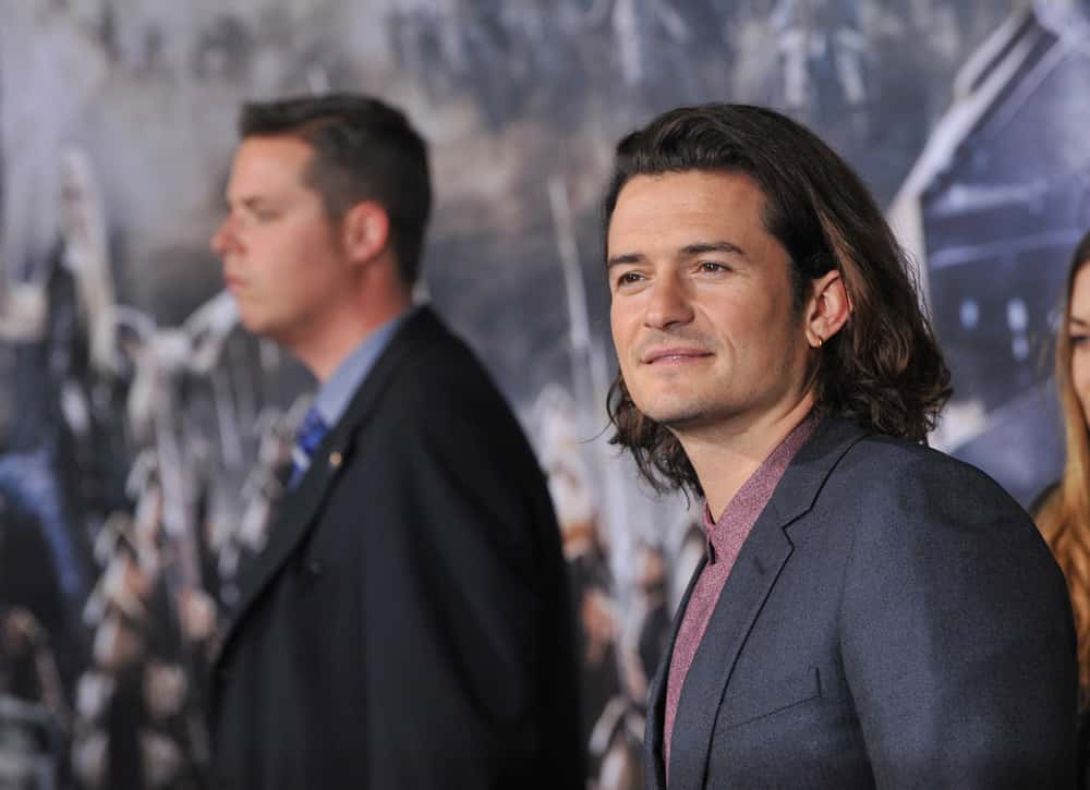 Orlando Bloom at the Los Angeles premiere of his movie