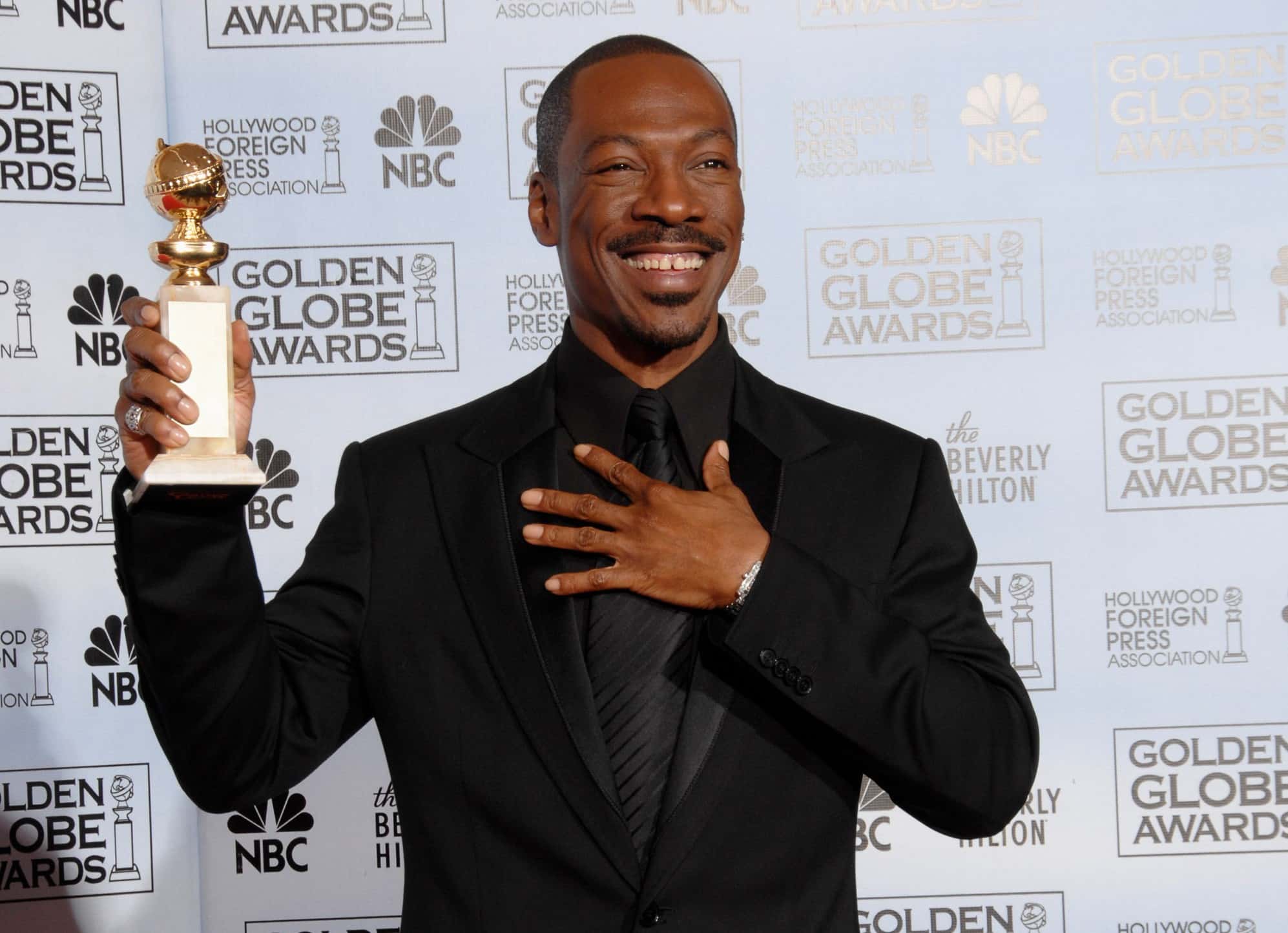 Eddie Murphy at the 64th Annual Golden Globe Awards