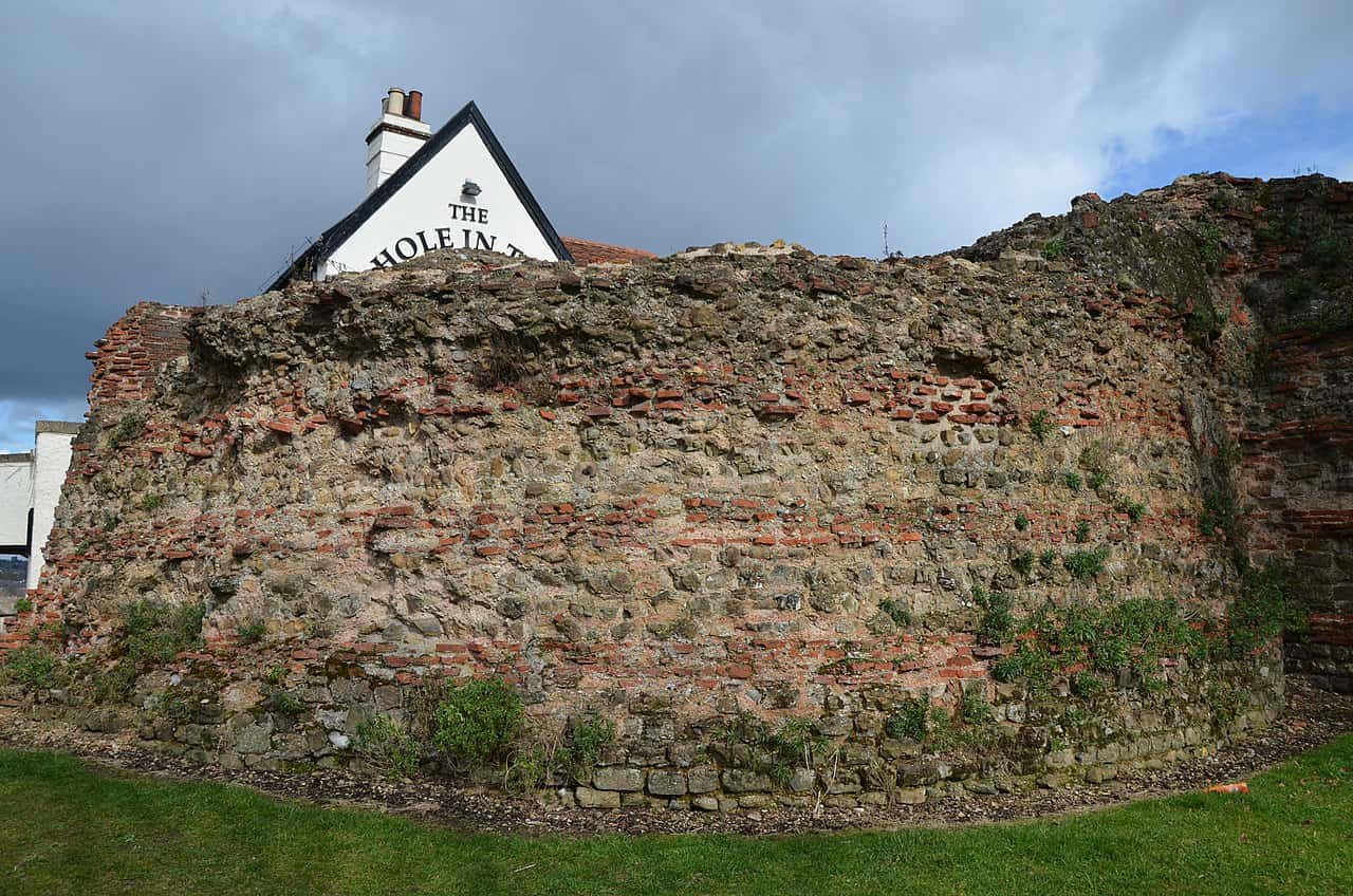 Roman gateway in Camulodunum