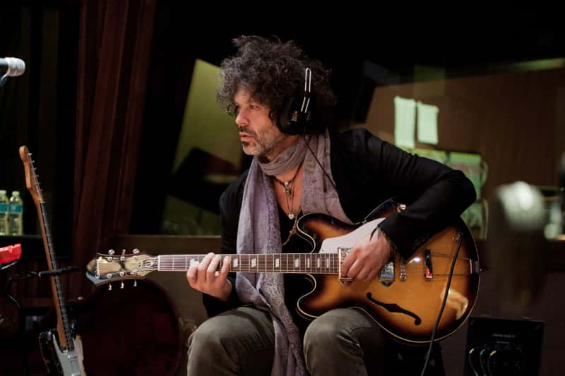 Doyle Bramhall in the studio