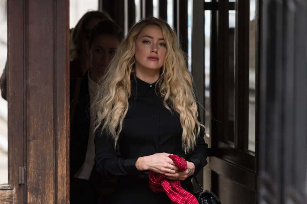 Amber Heard arrives at the Royal Courts of Justice - 2020