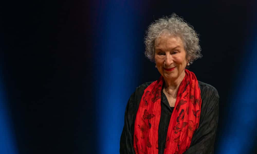 Margaret Atwood (*1939, Canadian writer) at 71st Frankfurt Book Fair