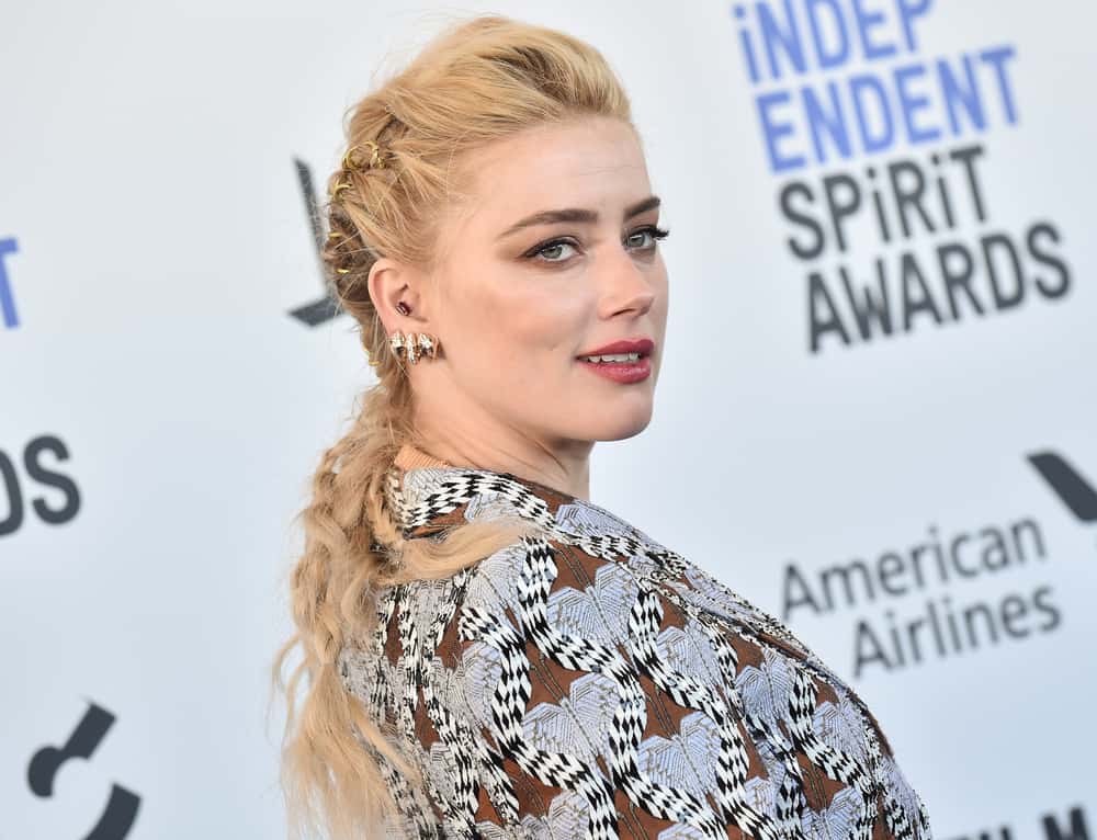 Amber Heard arrives for the Film Independent Spirit Awards - 2020