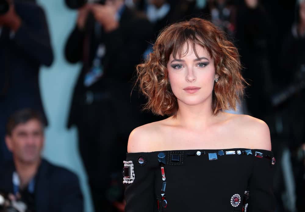 Dakota Johnson during the 72th Venice Film Festival